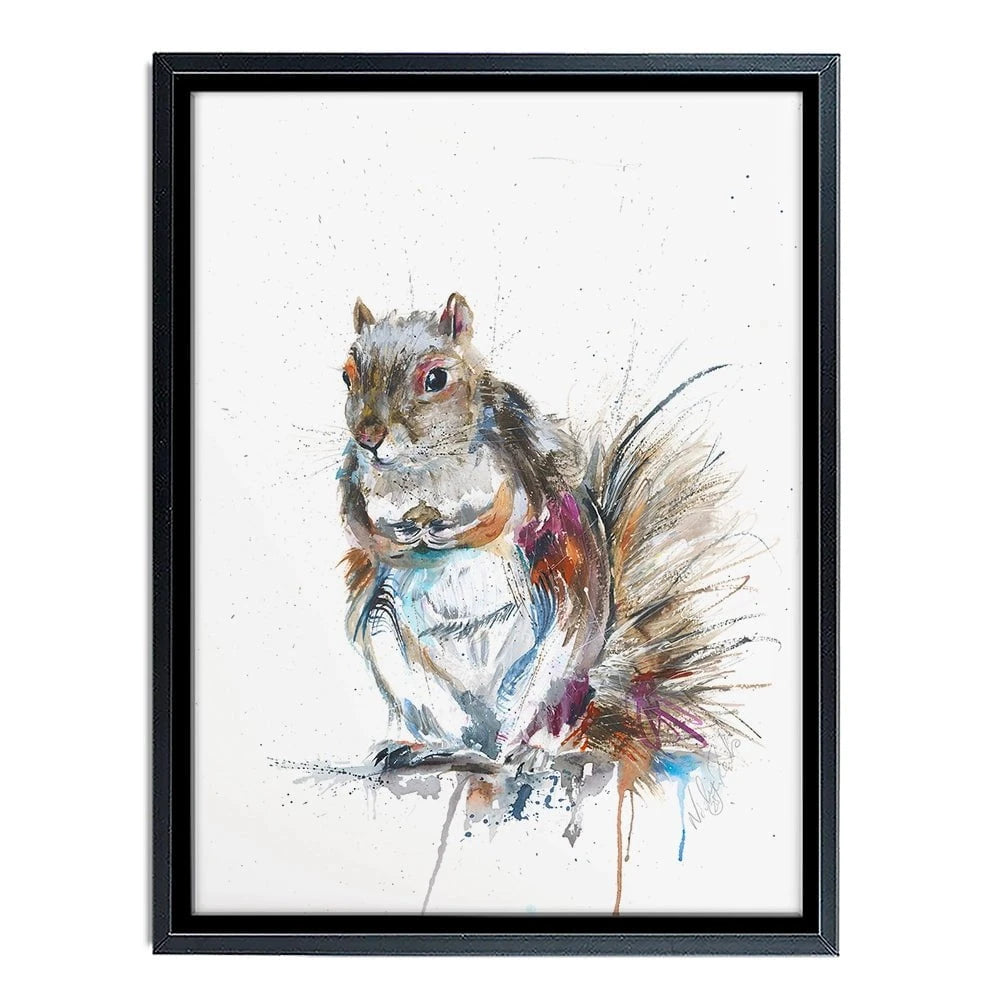 My Nut Canvas Print My Nut Canvas Print wall art product Nicola Jane Rowles