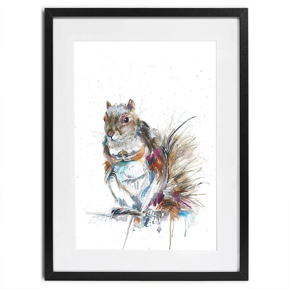 My Nut Framed Art Print My Nut Framed Art Print wall art product Nicola Jane Rowles