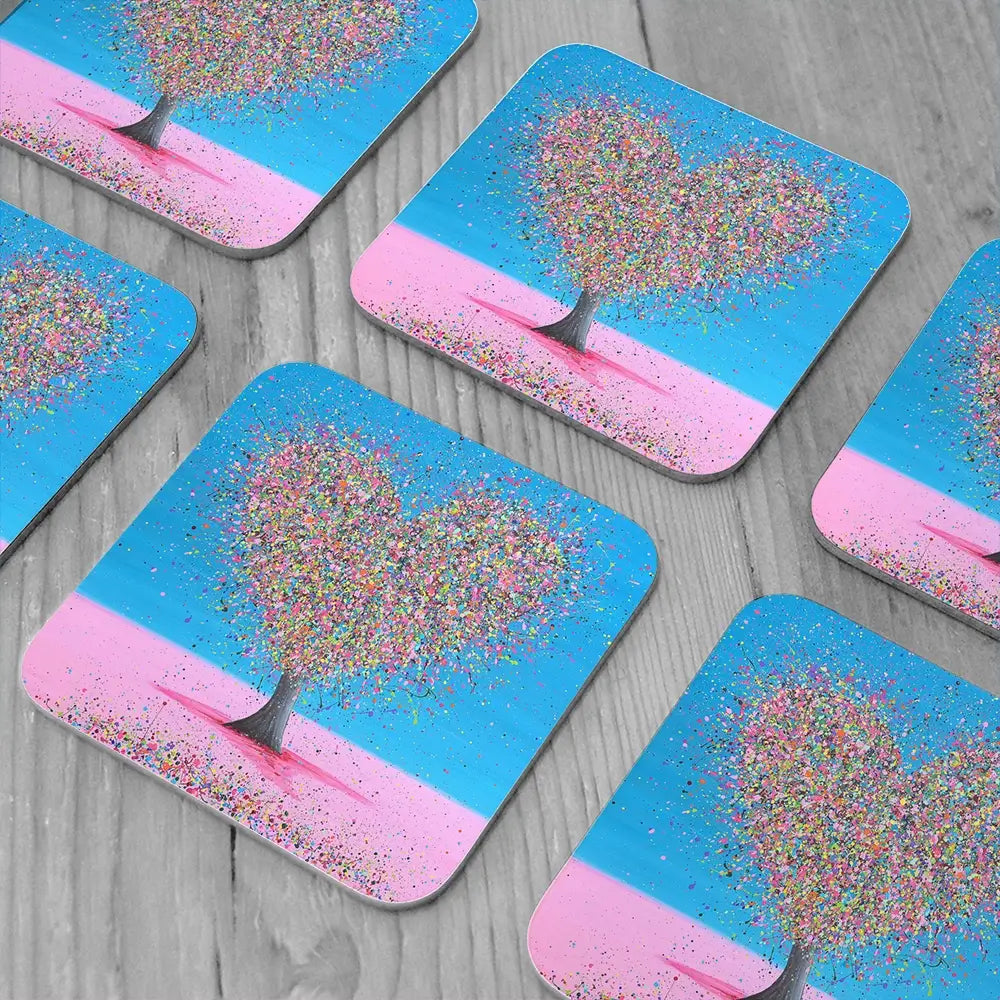 My Sweet Love Coaster Set My Sweet Love Coaster Set wall art product Jo Gough
