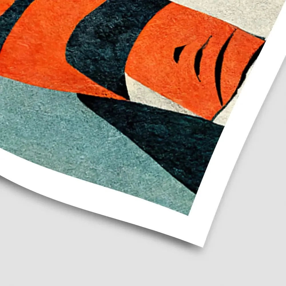 My Tiger And Me Art Print My Tiger And Me Art Print wall art product Treechild