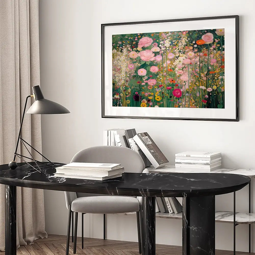 Mystical Garden Framed Art Print Mystical Garden Framed Art Print wall art product IAmHomeStudio