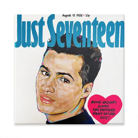Nathan Moore Just Seventeen Square Canvas Print Nathan Moore Just Seventeen Square Canvas Print wall art product Juliet Stockton
