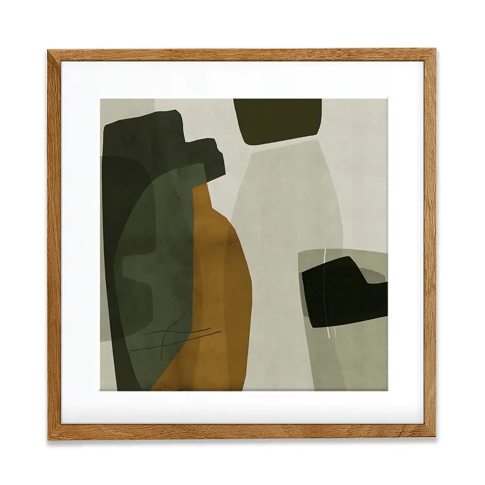 Natural Square Framed Art Print Natural Square Framed Art Print wall art product Roberto Moro