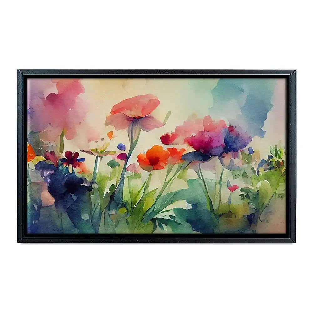 Nature In Watercolour Canvas Print Nature In Watercolour Canvas Print | Nature Artwork| Flowers Art wall art product artisticanarchy / Shutterstock
