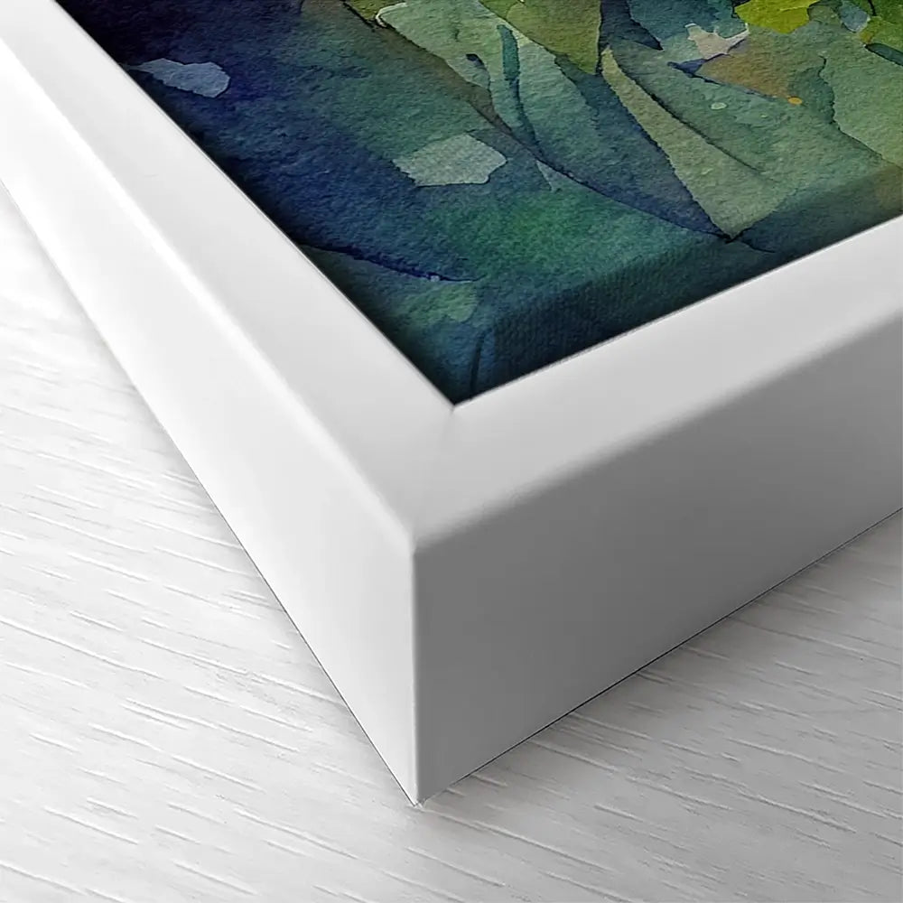 Nature In Watercolour Square Canvas Print Nature In Watercolour Square Canvas Print wall art product artisticanarchy / Shutterstock