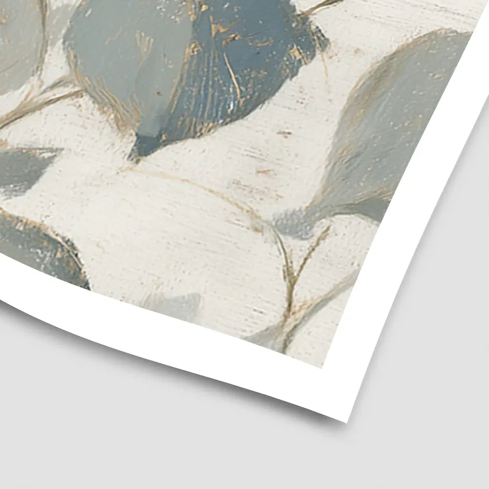 Navy Glory Vine Art Print Navy Glory Vine Art Print wall art product Chromatic Storm Studio