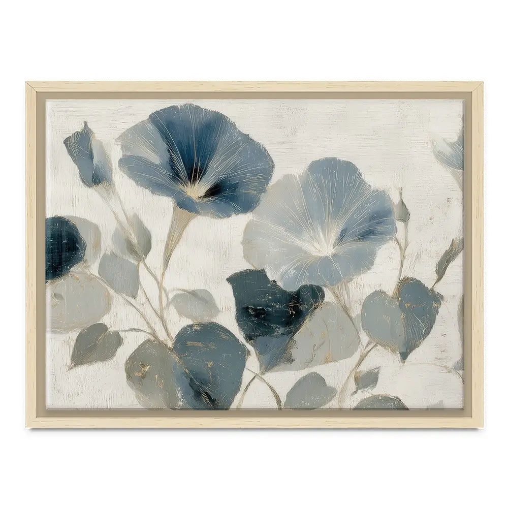 Navy Glory Vine Canvas Print Navy Glory Vine Canvas Print wall art product Chromatic Storm Studio