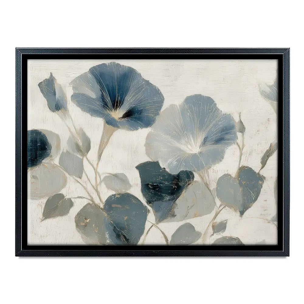 Navy Glory Vine Canvas Print Navy Glory Vine Canvas Print wall art product Chromatic Storm Studio