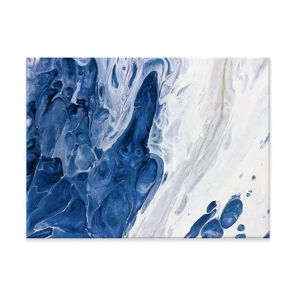 Navy White Mix Canvas Print Navy White Mix Canvas Print wall art product Ksenia Zu / Shutterstock