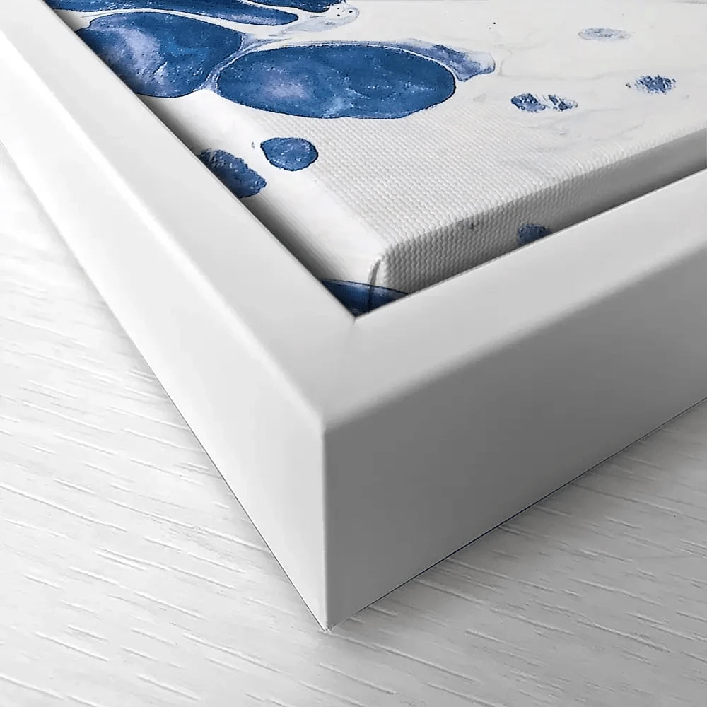 Navy White Mix Canvas Print Navy White Mix Canvas Print wall art product Ksenia Zu / Shutterstock