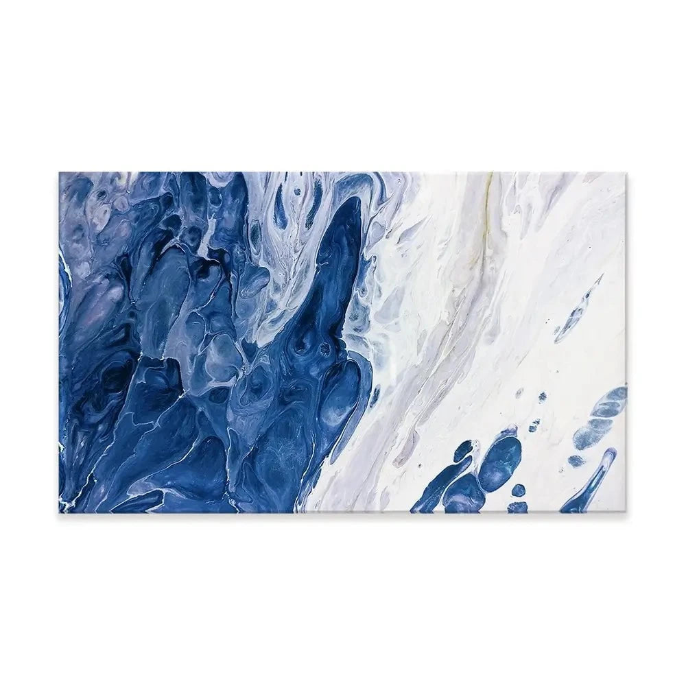 Navy White Mix Canvas Print Navy White Mix Canvas Print wall art product Ksenia Zu / Shutterstock