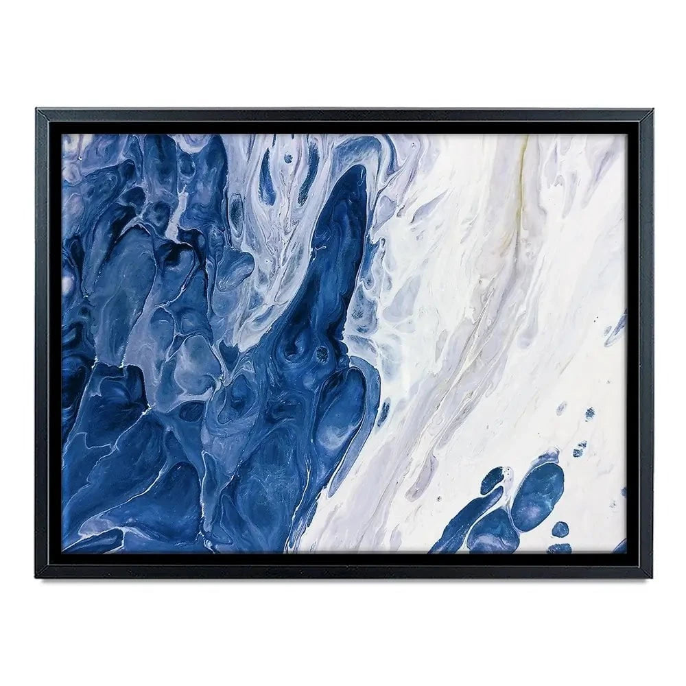 Navy White Mix Canvas Print Navy White Mix Canvas Print wall art product Ksenia Zu / Shutterstock