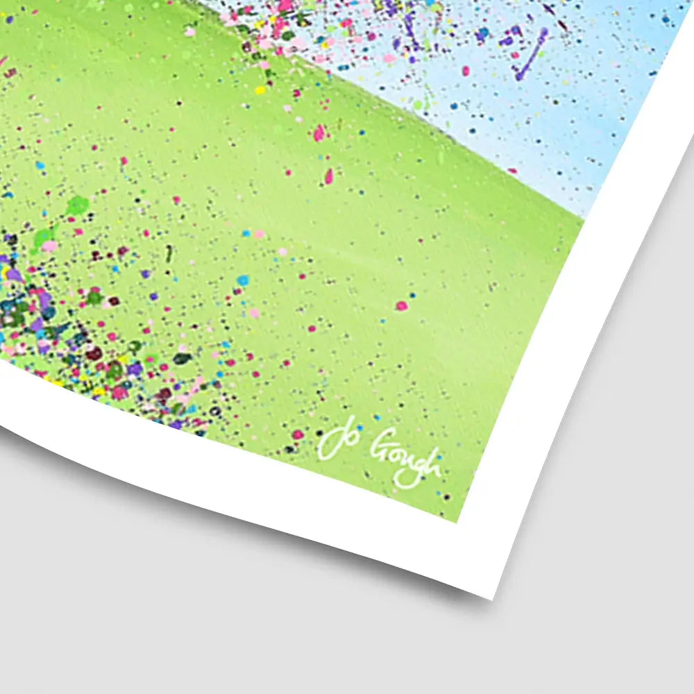 Nearly There Trees Art Print Nearly There Trees Art Print wall art product Jo Gough