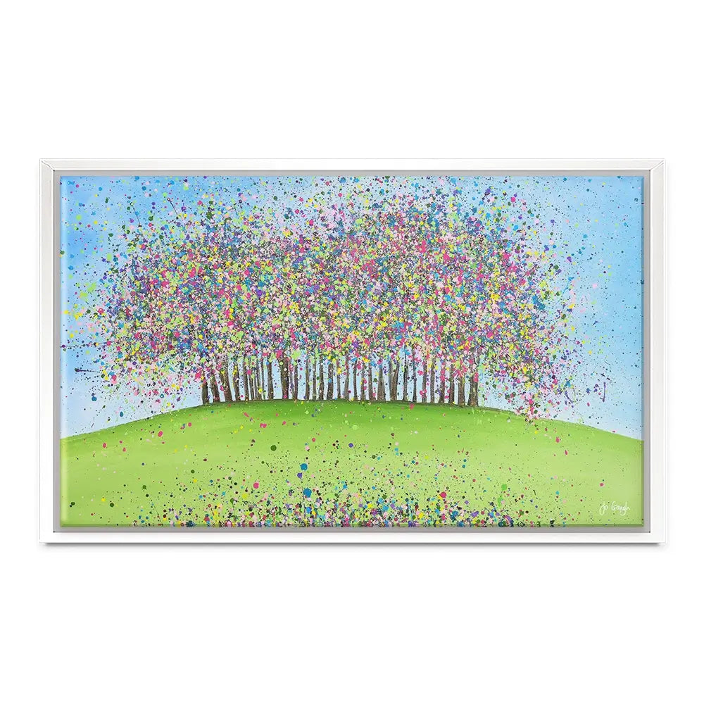 Nearly There Trees Canvas Print Nearly There Trees Canvas Print wall art product Jo Gough