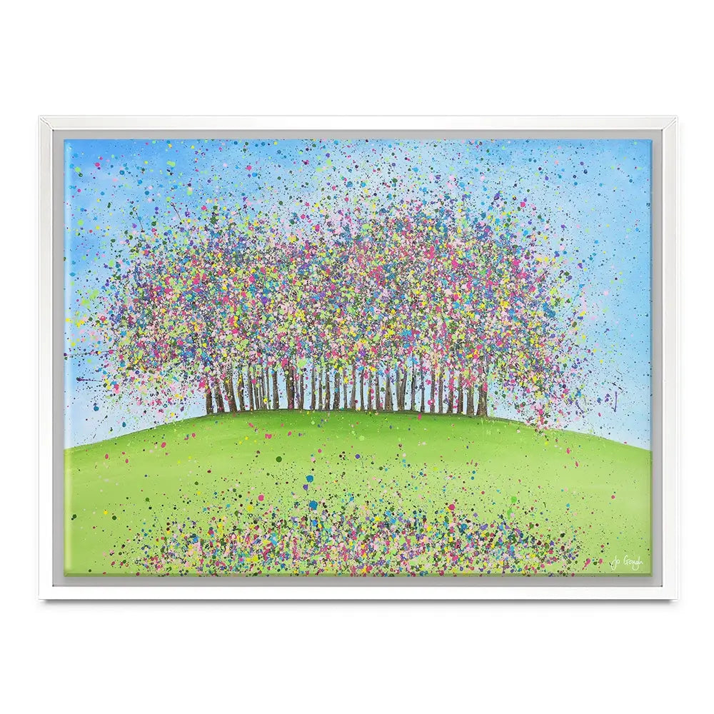 Nearly There Trees Canvas Print Nearly There Trees Canvas Print wall art product Jo Gough