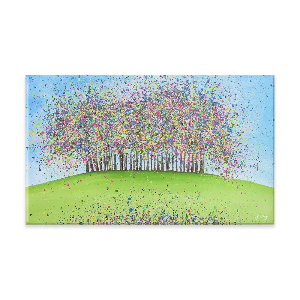 Nearly There Trees Canvas Print Nearly There Trees Canvas Print wall art product Jo Gough