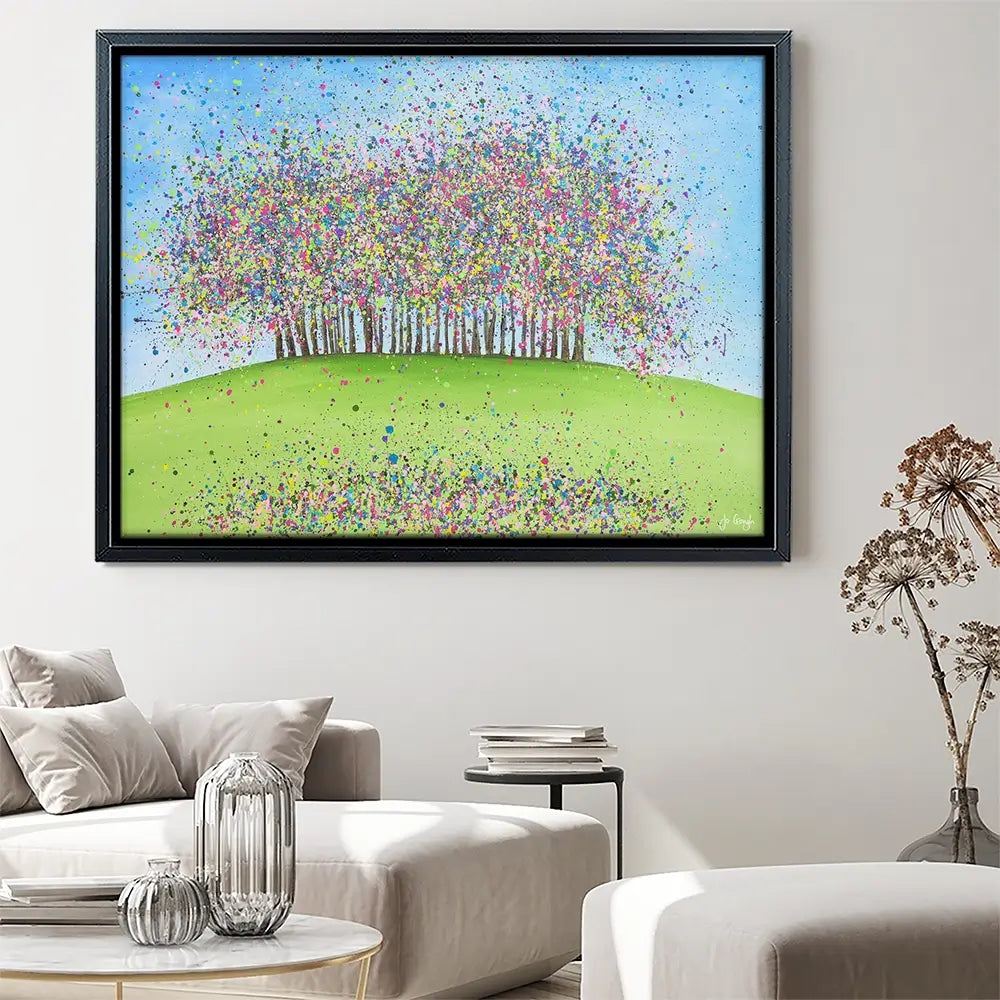 Nearly There Trees Canvas Print Nearly There Trees Canvas Print wall art product Jo Gough