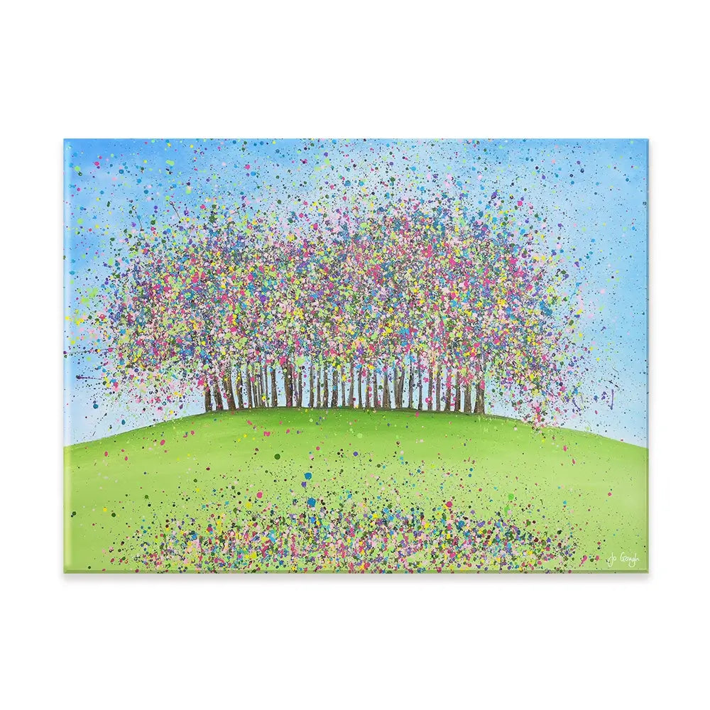 Nearly There Trees Canvas Print Nearly There Trees Canvas Print wall art product Jo Gough