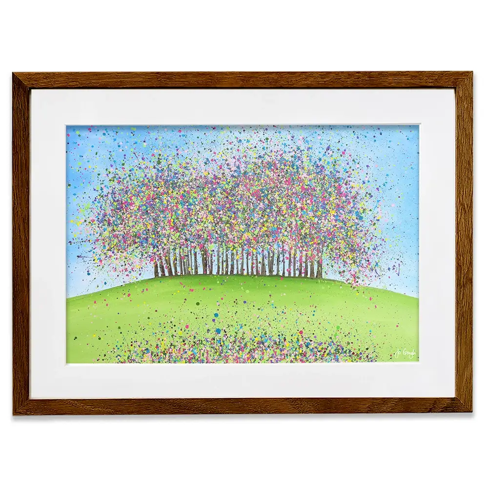 Nearly There Trees Framed Art Print Nearly There Trees Framed Art Print wall art product Jo Gough