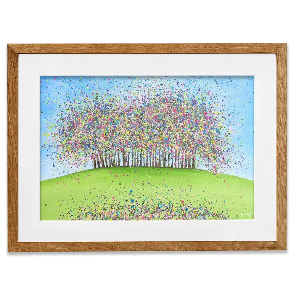 Nearly There Trees Framed Art Print Nearly There Trees Framed Art Print wall art product Jo Gough