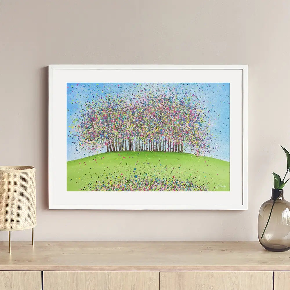 Nearly There Trees Framed Art Print Nearly There Trees Framed Art Print wall art product Jo Gough