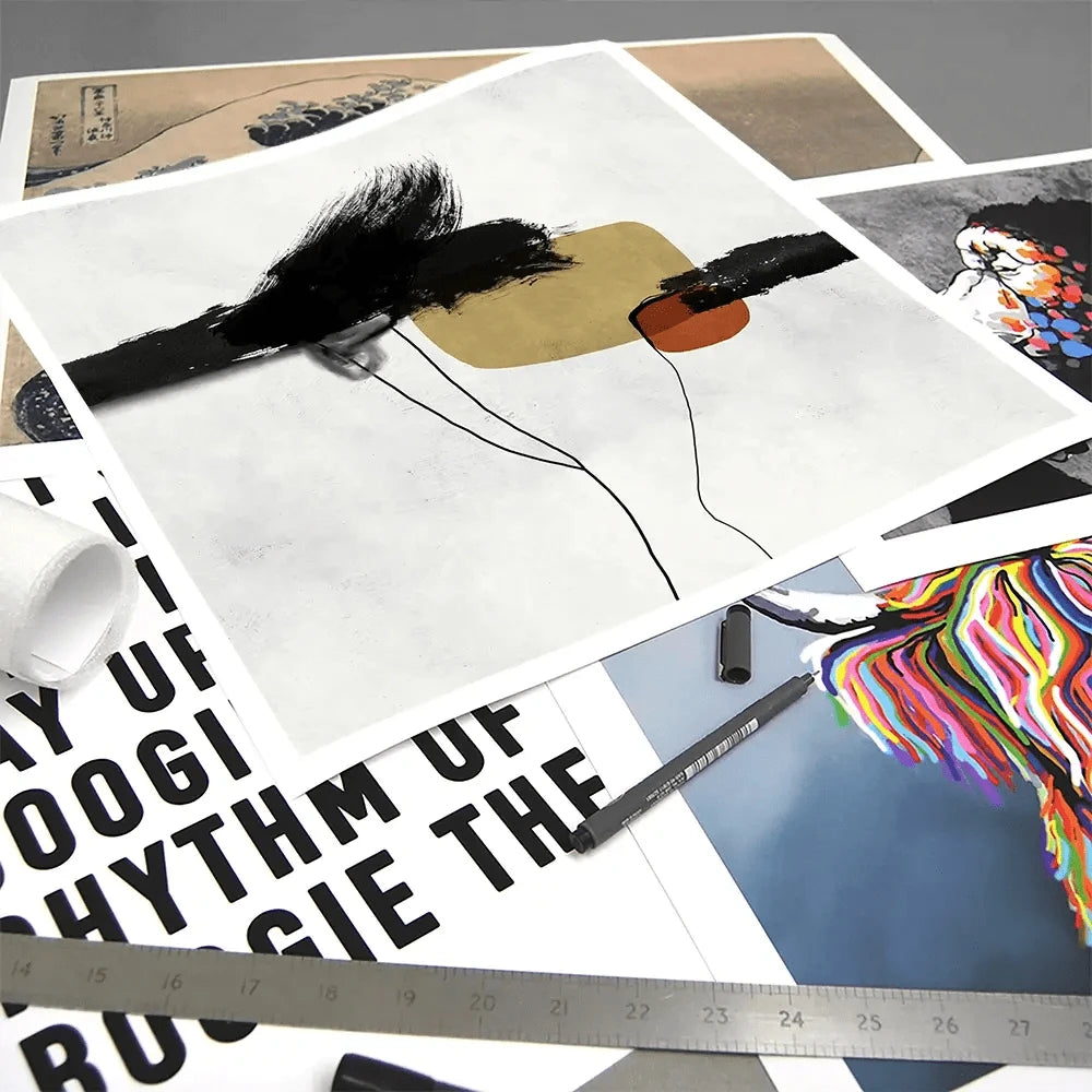 Neat Square Art Print Neat Square Art Print wall art product Roberto Moro