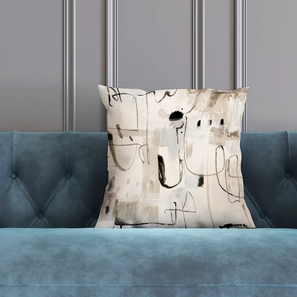 Net Neutral Cushion Net Neutral Cushion wall art product Art Print Shop