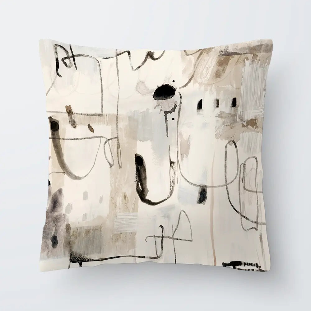 Net Neutral Cushion Net Neutral Cushion wall art product Art Print Shop