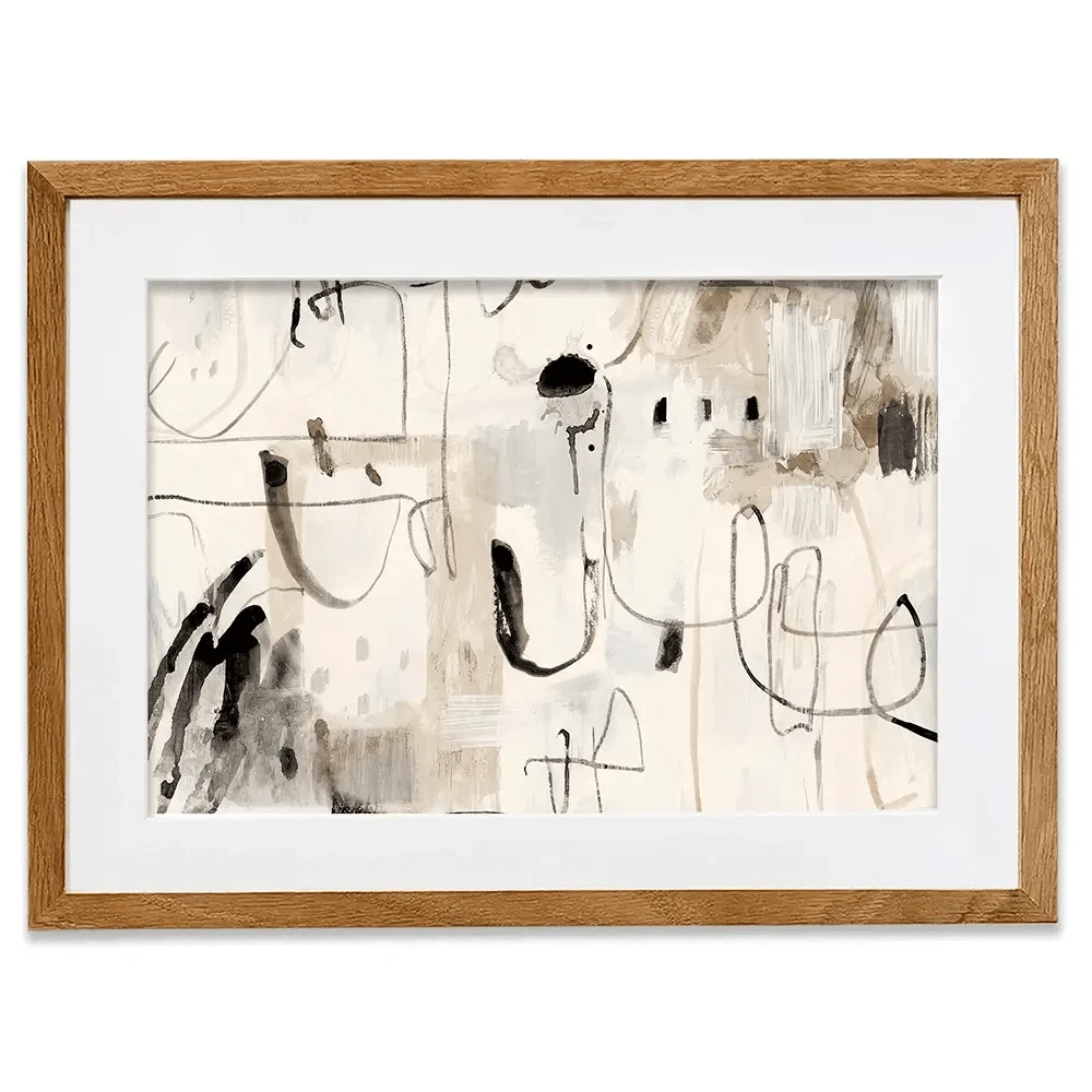 Net Neutral Framed Art Print Net Neutral Framed Art Print wall art product Victoria Barnes
