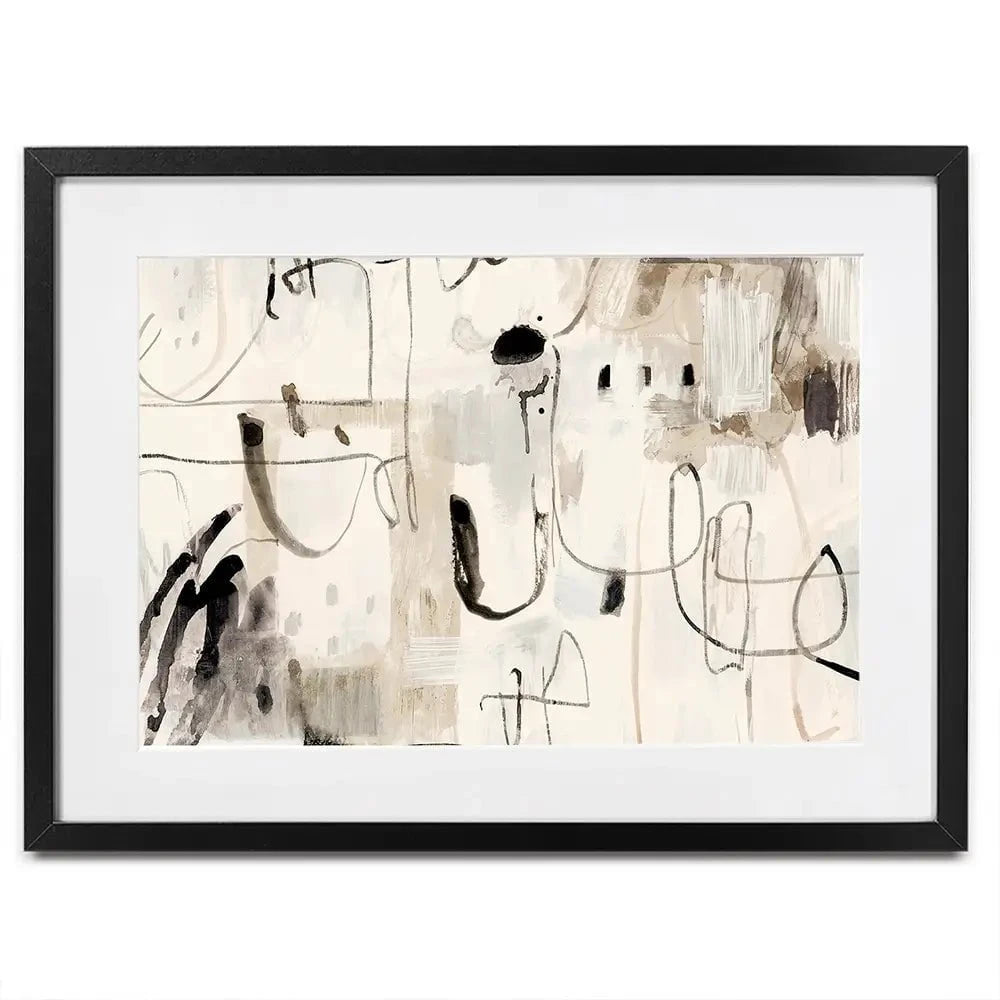 Net Neutral Framed Art Print Net Neutral Framed Art Print wall art product Victoria Barnes