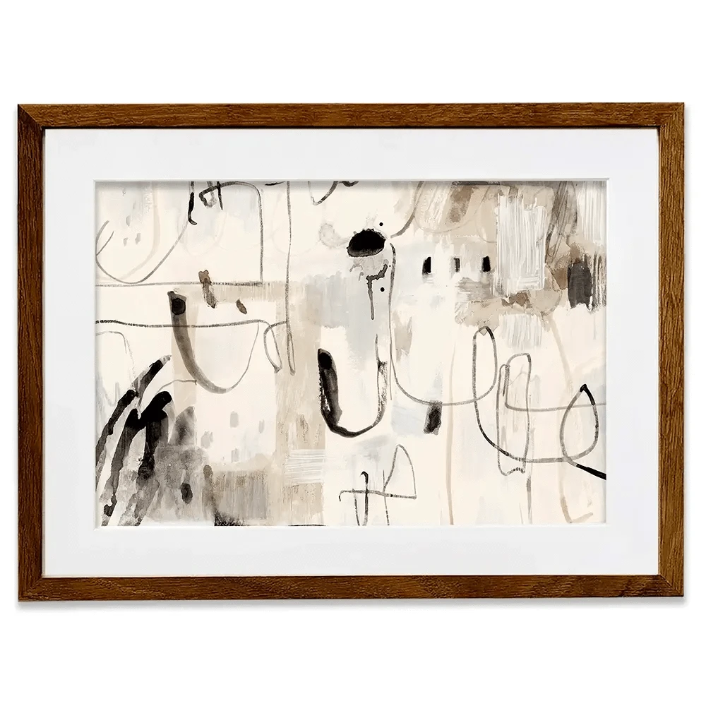 Net Neutral Framed Art Print Net Neutral Framed Art Print wall art product Victoria Barnes
