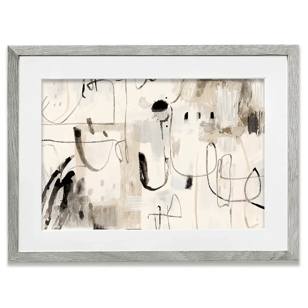 Net Neutral Framed Art Print Net Neutral Framed Art Print wall art product Victoria Barnes