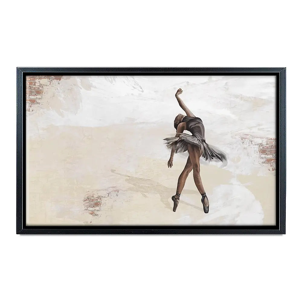Neutral Ballerina Canvas Print Neutral Ballerina Canvas Print wall art product Victoriya1994 / Shutterstock