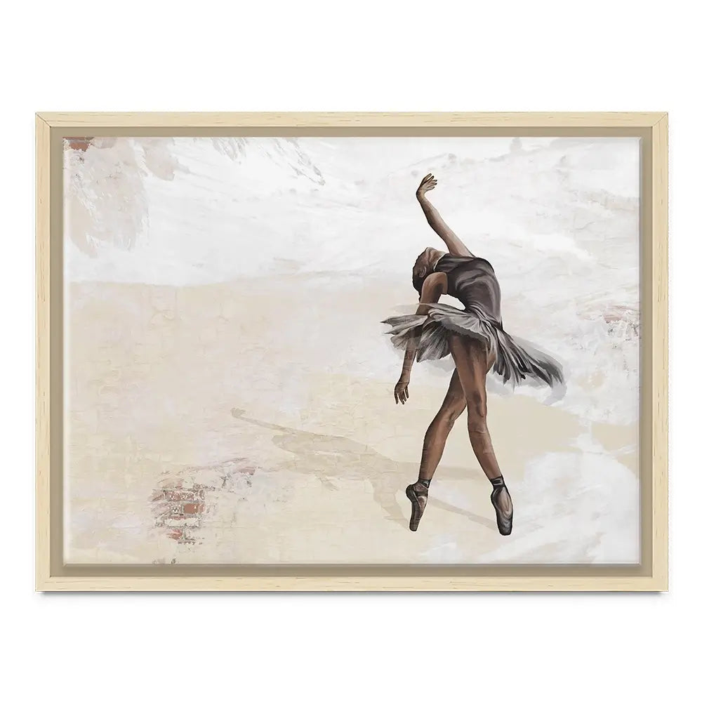 Neutral Ballerina Canvas Print Neutral Ballerina Canvas Print wall art product Victoriya1994 / Shutterstock