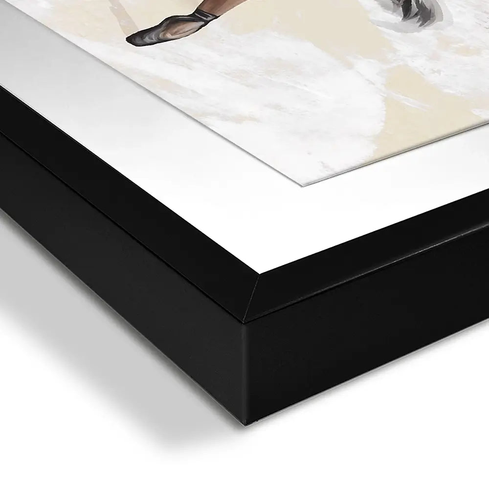 Neutral Ballerina Framed Art Print Neutral Ballerina Framed Art Print wall art product Victoriya1994 / Shutterstock