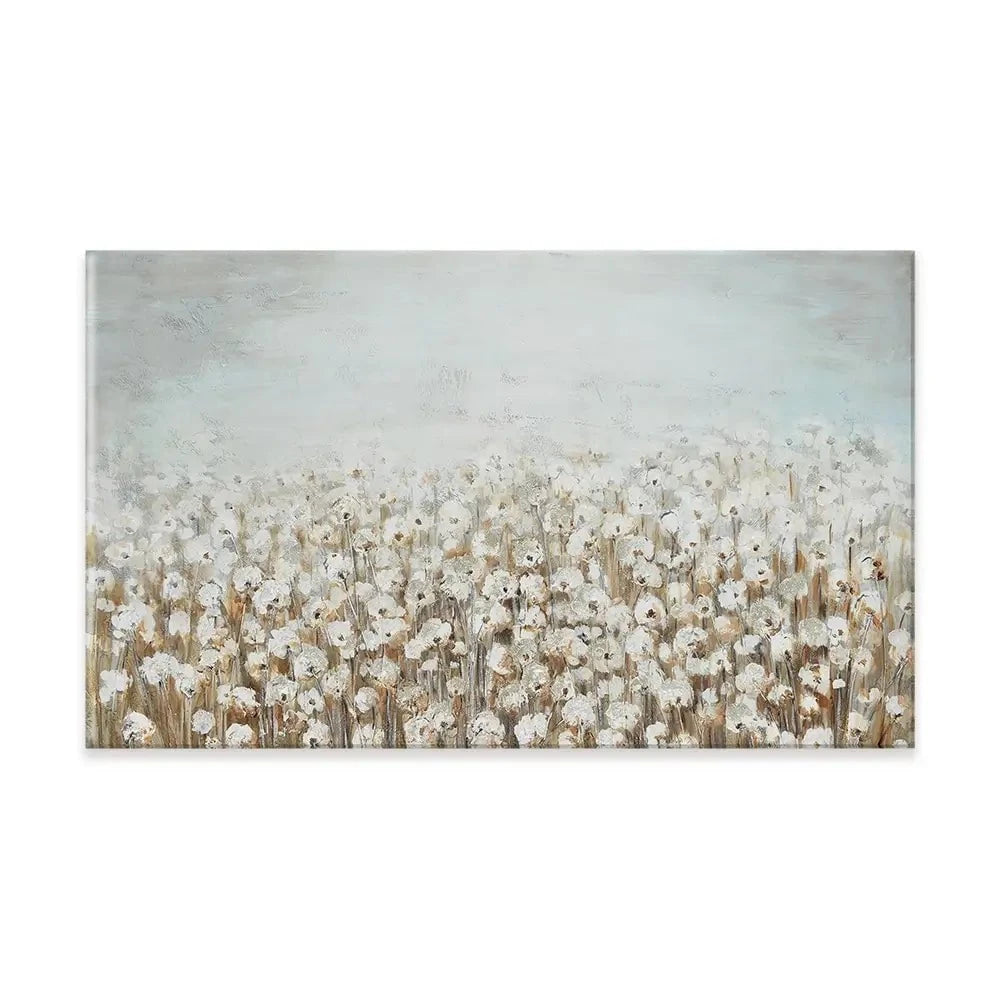 Neutral Florals Canvas Print Neutral Florals Canvas Print wall art product CHENYU ARTS / Shutterstock