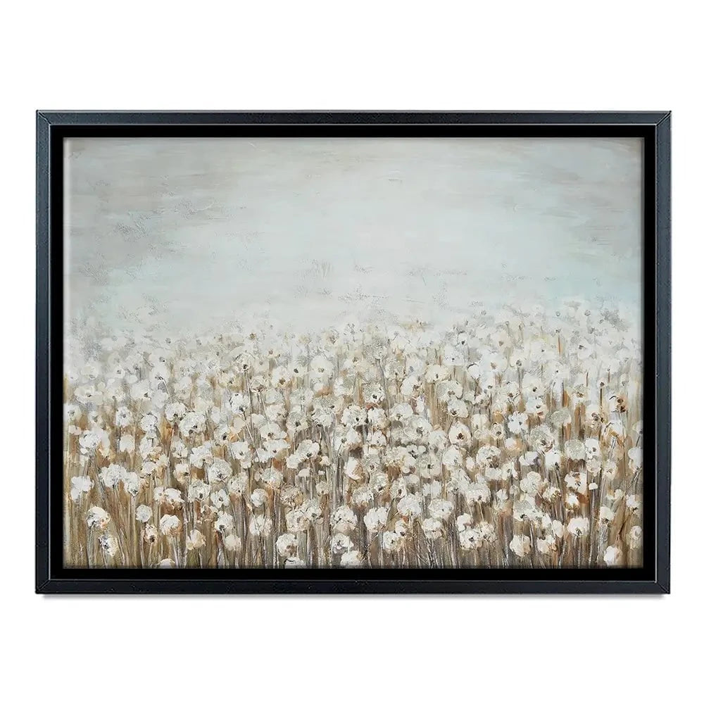 Neutral Florals Canvas Print Neutral Florals Canvas Print wall art product CHENYU ARTS / Shutterstock