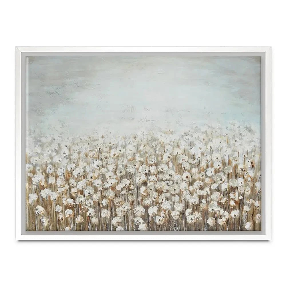 Neutral Florals Canvas Print Neutral Florals Canvas Print wall art product CHENYU ARTS / Shutterstock