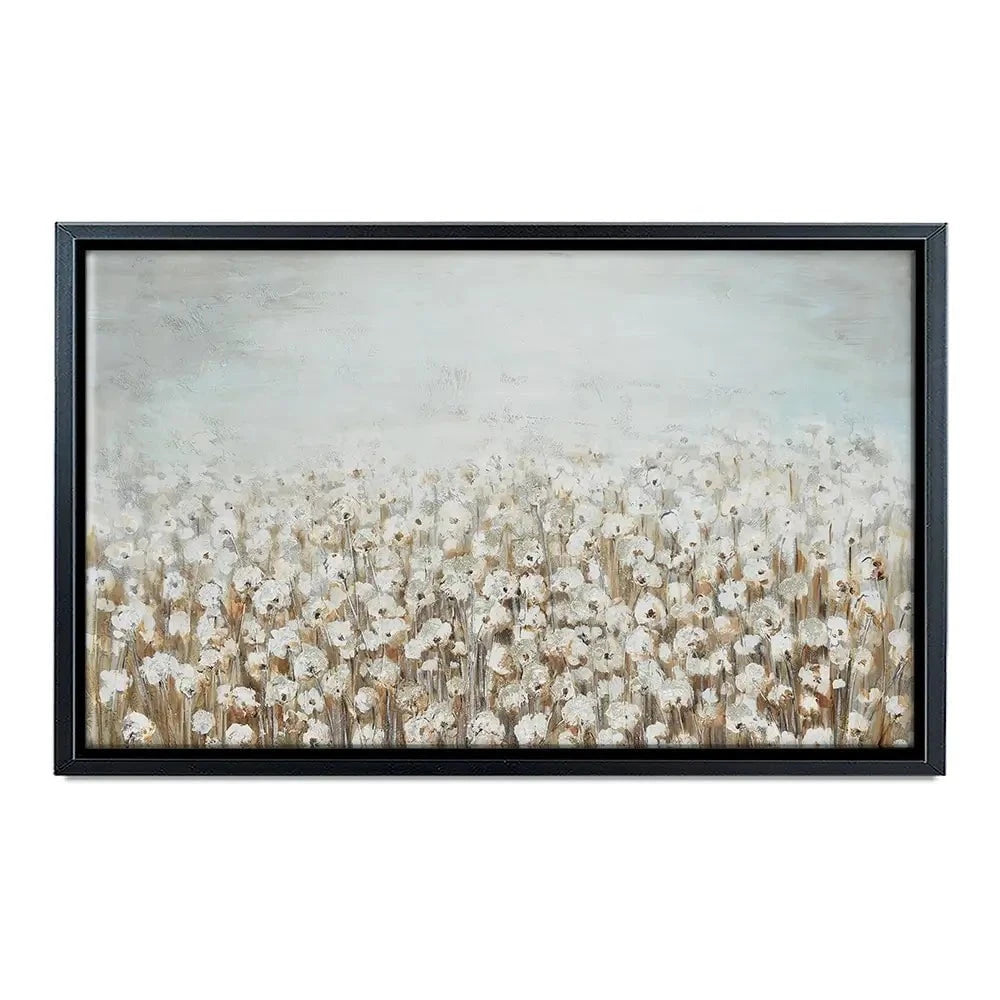 Neutral Florals Canvas Print Neutral Florals Canvas Print wall art product CHENYU ARTS / Shutterstock