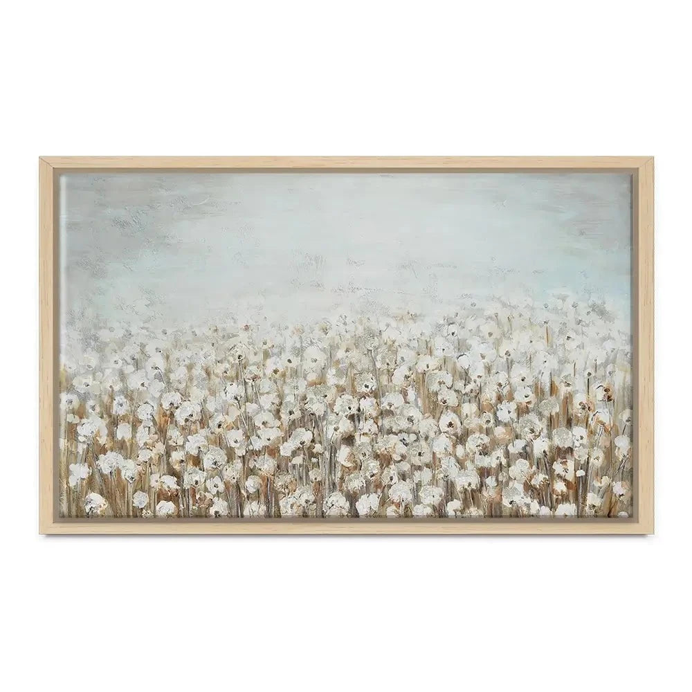 Neutral Florals Canvas Print Neutral Florals Canvas Print wall art product CHENYU ARTS / Shutterstock