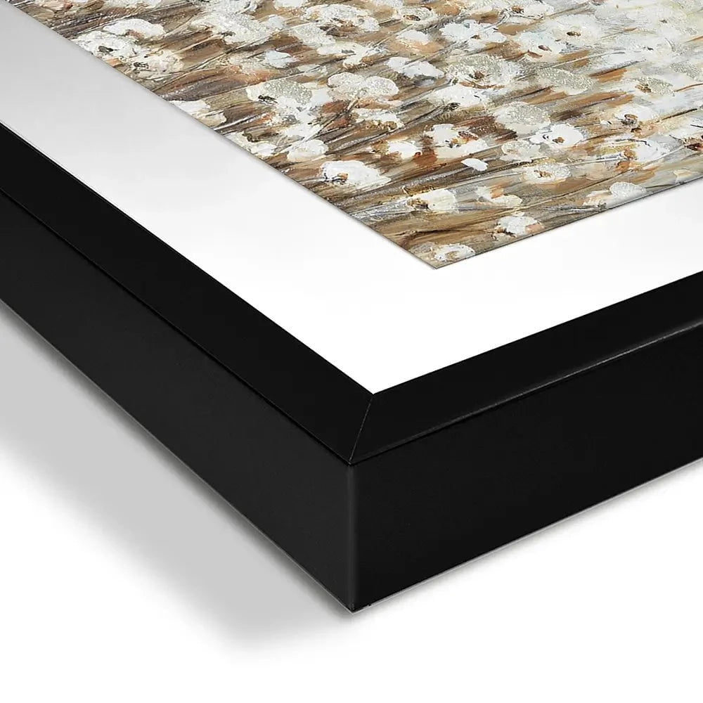 Neutral Florals Framed Art Print Neutral Florals Framed Art Print wall art product CHENYU ARTS / Shutterstock