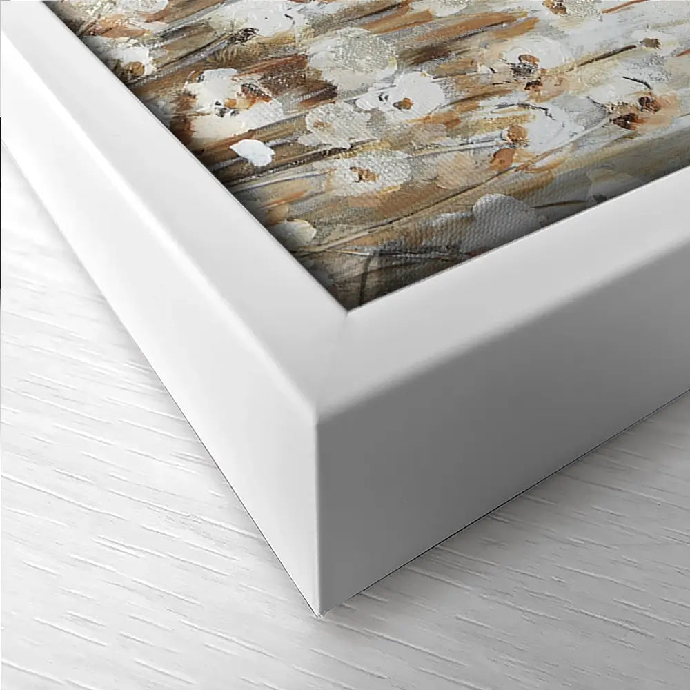 Neutral Florals Trio Canvas Print Neutral Florals Trio Canvas Print wall art product CHENYU ARTS / Shutterstock