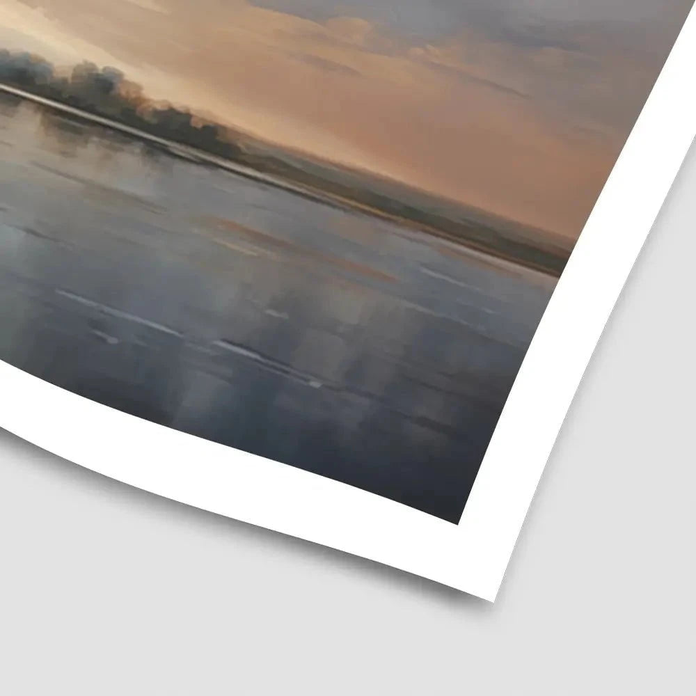 Neutral Stormy Sky Art Print Neutral Stormy Sky Art Print wall art product Arlington Prints - Independent