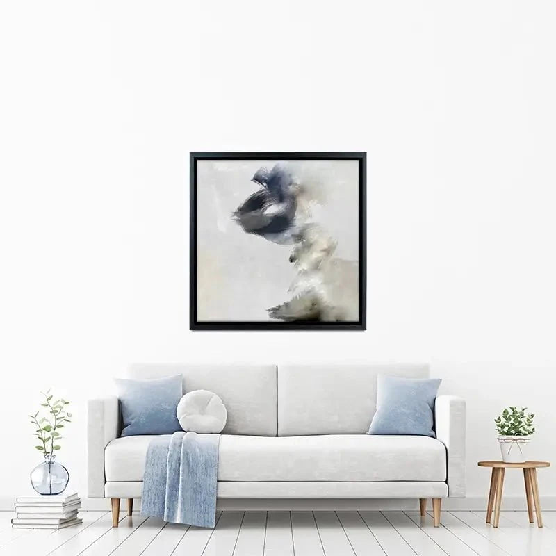 Neutral Swirl Canvas Print Neutral Swirl Canvas Print wall art product Roberto Moro