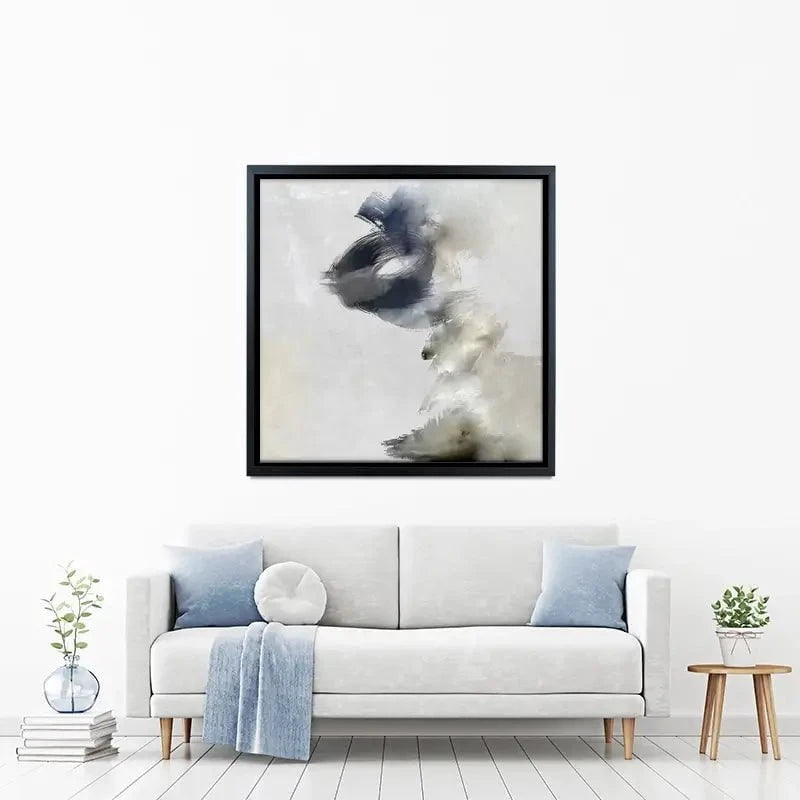 Neutral Swirl Canvas Print Neutral Swirl Canvas Print wall art product Roberto Moro