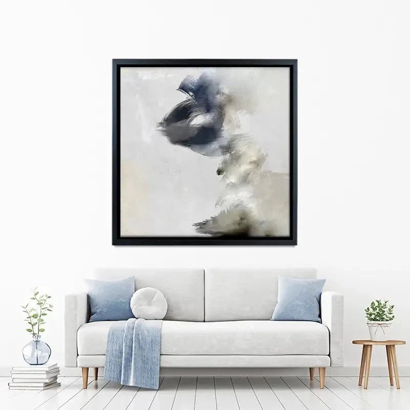 Neutral Swirl Canvas Print Neutral Swirl Canvas Print wall art product Roberto Moro