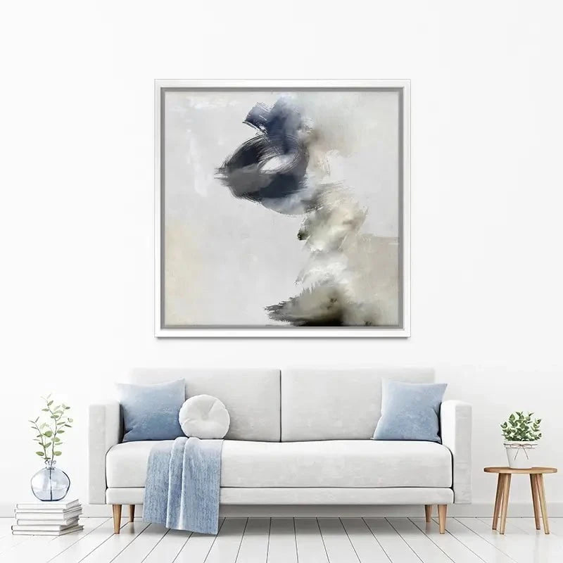 Neutral Swirl Canvas Print Neutral Swirl Canvas Print wall art product Roberto Moro