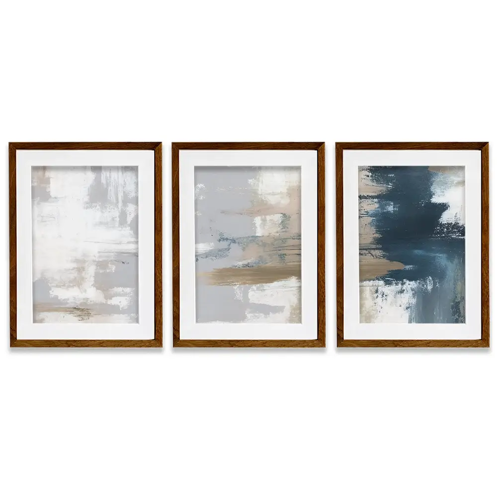 Neutrals Framed Art Print Trio Neutrals Framed Art Print Trio wall art product jesseyy / Shutterstock