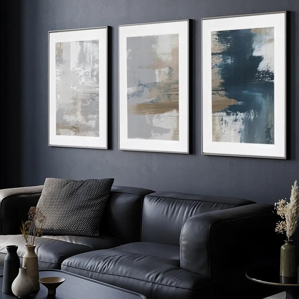 Neutrals Framed Art Print Trio Neutrals Framed Art Print Trio wall art product jesseyy / Shutterstock