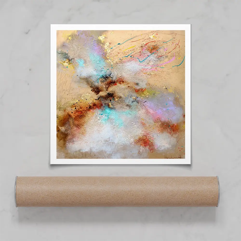 Never Change Square Art Print Never Change Square Art Print wall art product Studio Paint-Ing